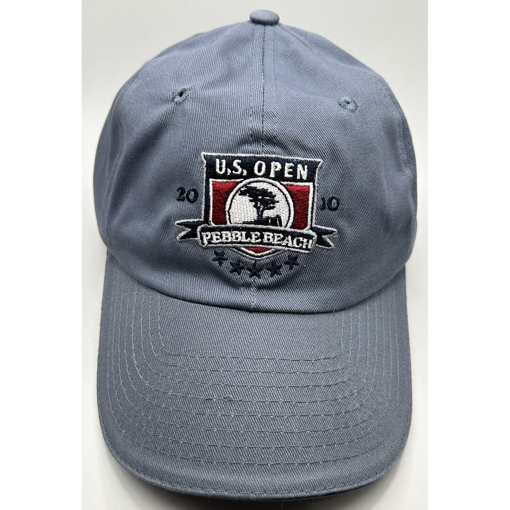 2010 US Open Pebble Beach Golf Club Adjustable Strapback Golf Hat USGA Member